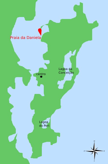 Praia da Daniela - Florianópolis - Floripa - Santa Catarina